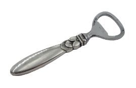 Silver handled cactus design bottle opener