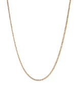 Early-mid 20th century gold link necklace