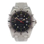 Oris automatic stainless steel divers wristwatch