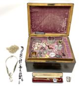 A selection of Vintage and later costume jewellery