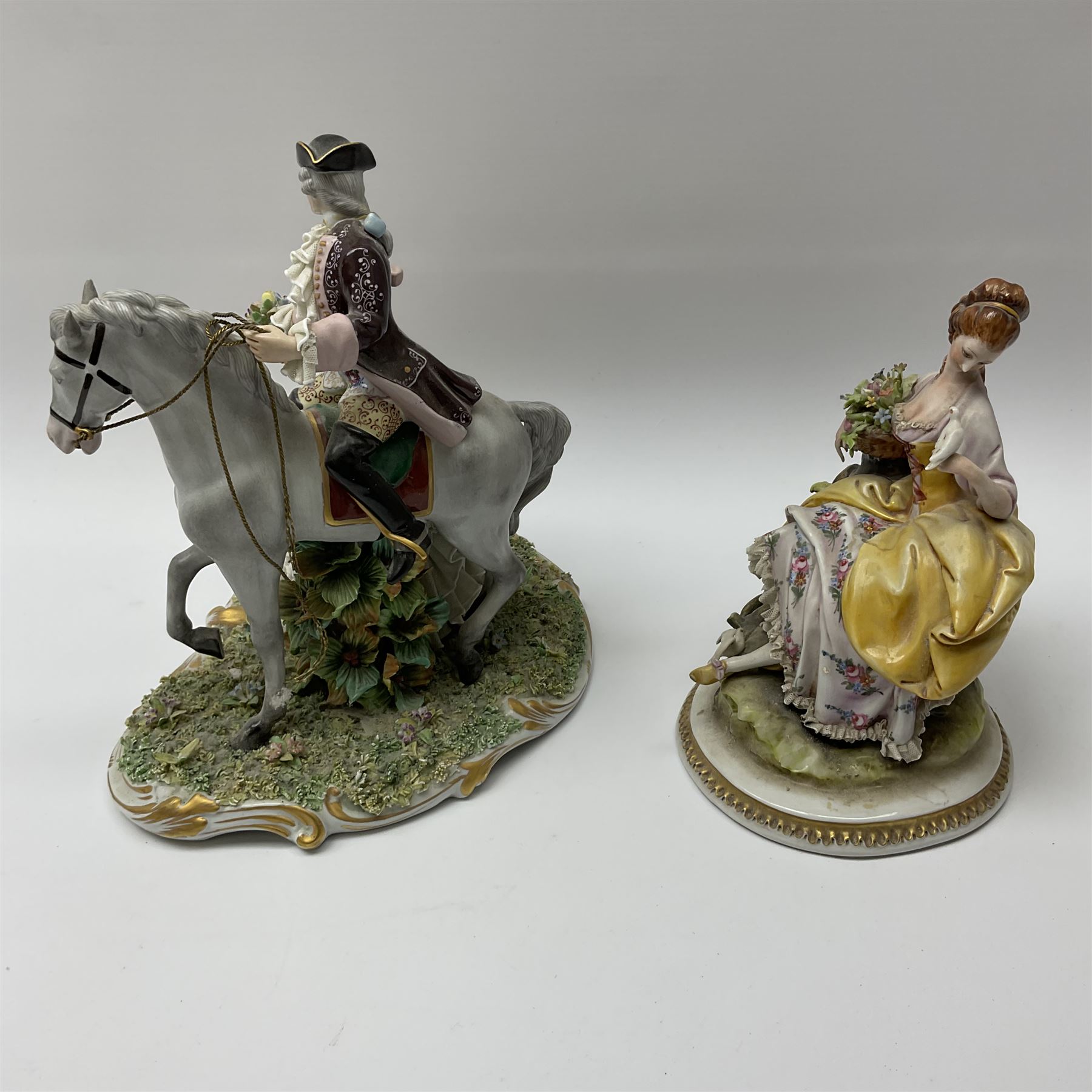 Two Capodimonte figures - Image 4 of 5