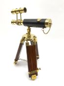 Reproduction telescope on tripod stand
