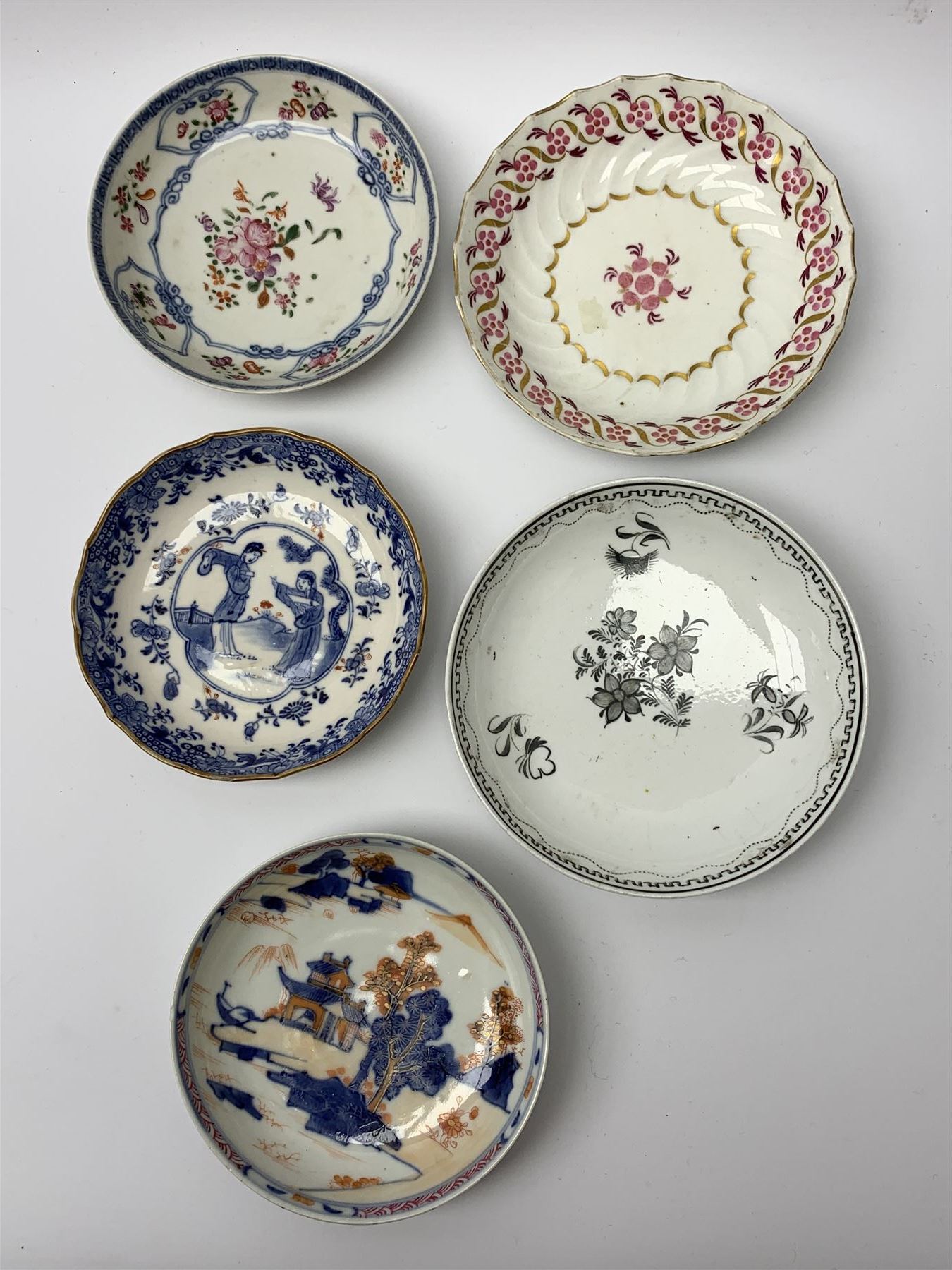 Group of 18th and early 19th century tea wares - Image 5 of 6