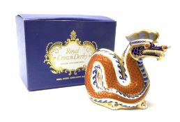 A Royal Crown Derby paperweight