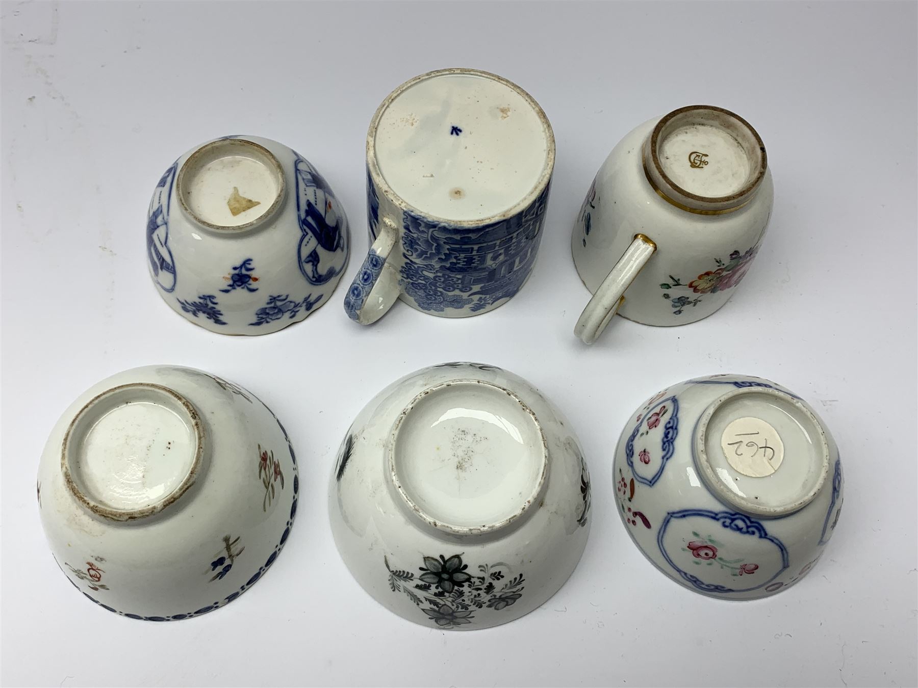 Group of 18th and early 19th century tea wares - Image 4 of 6