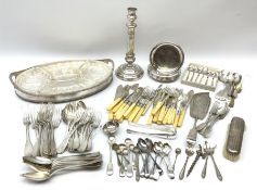 A group of metal ware