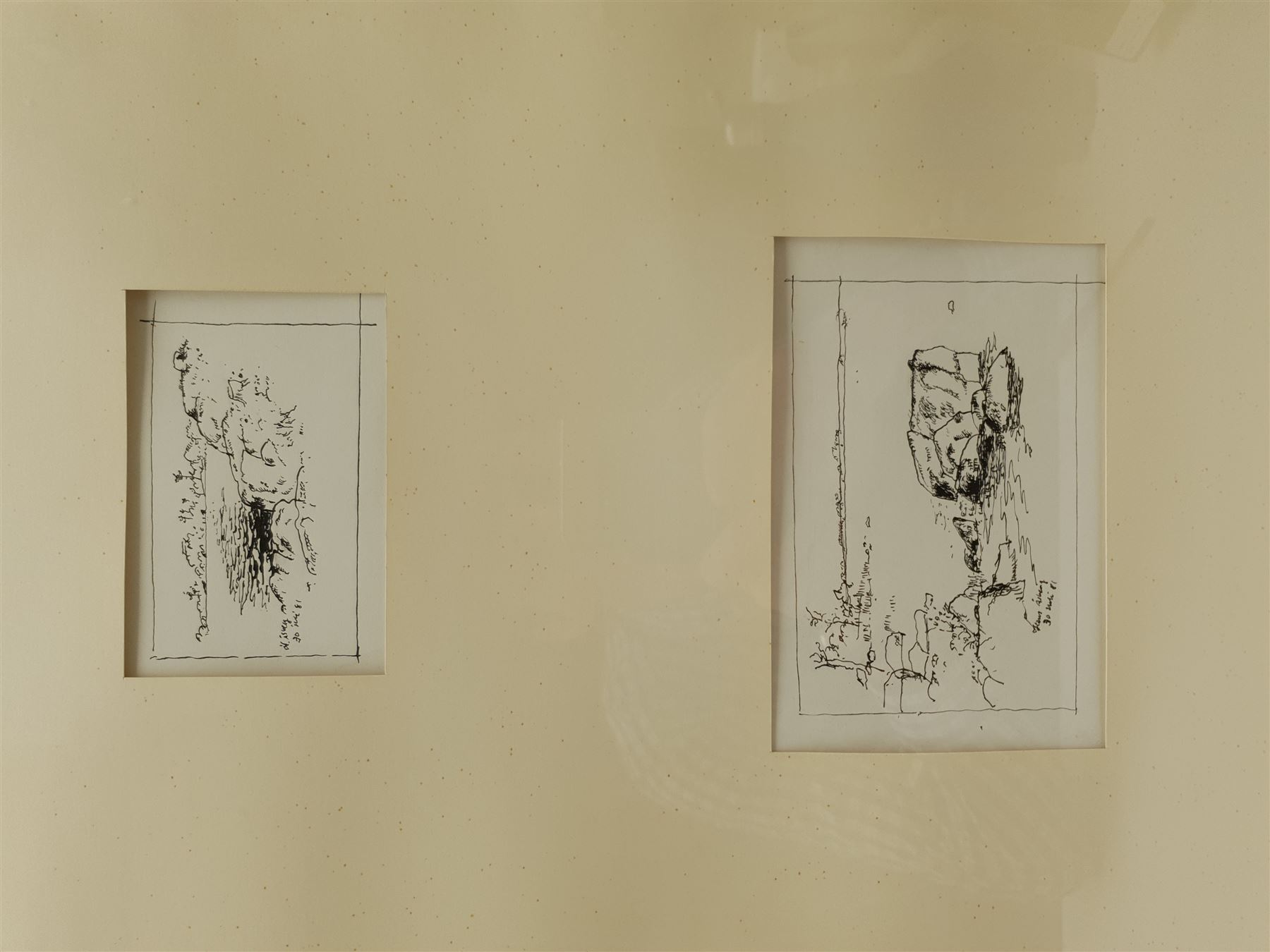 Hans Åsberg (Swedish 1932-): Landscape Sketches - Image 4 of 4