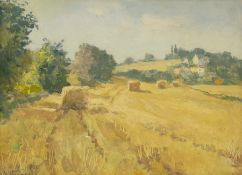 Alan Stenhouse Gourley PROI (Scottish 1909-1991): 'Harvest'