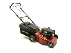 Mountfield WA45 petrol lawnmower with grass collector