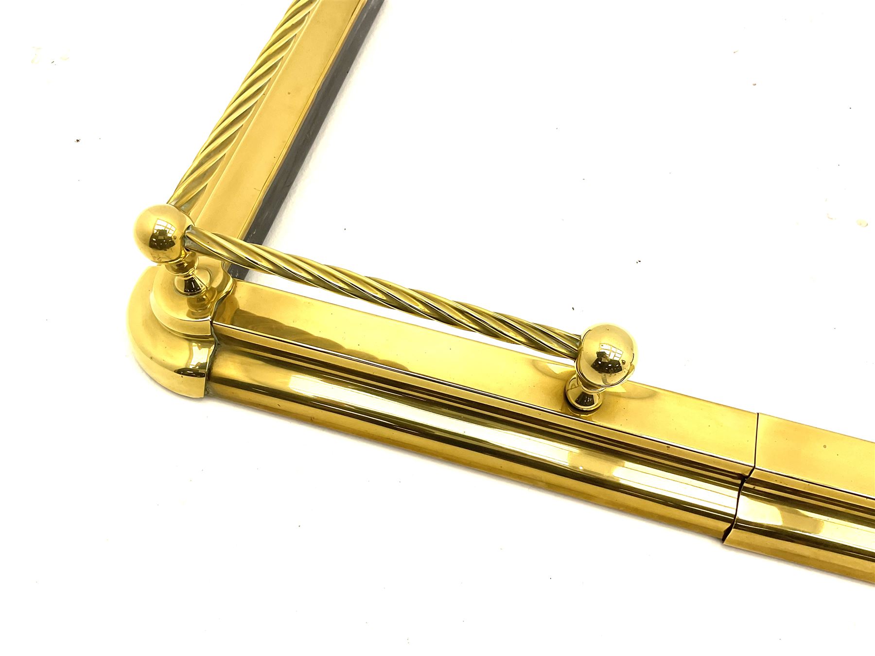 20th century brass telescopic fender - Image 2 of 2