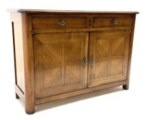 French cherry wood sideboard