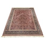 Large Persian design red ground carpet