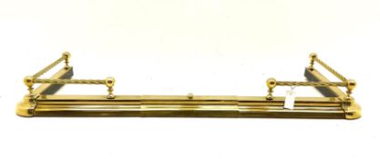 20th century brass telescopic fender