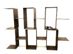 Retailed by The Conran Shop - four sectional modular shelving units