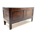 18th century oak coffer