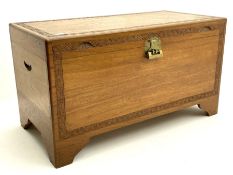 Late 20th Century camphor wood chest