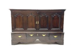 Georgian oak sideboard