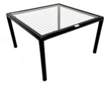 Habitat - tubular steel coffee table