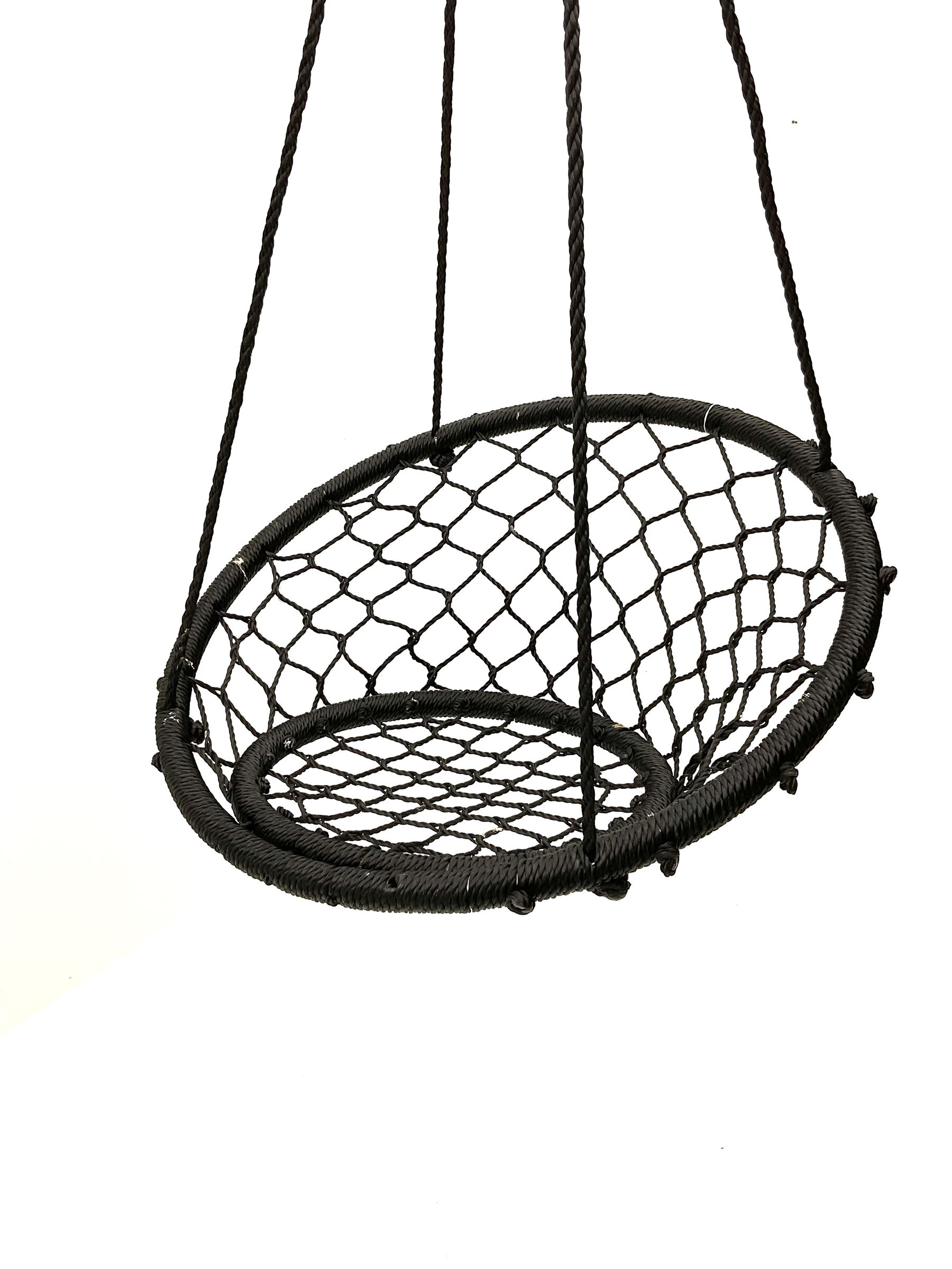 Rope basket chair swing - Image 2 of 2