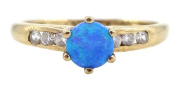 9ct gold opal ring