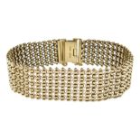 9ct gold fancy link bracelet