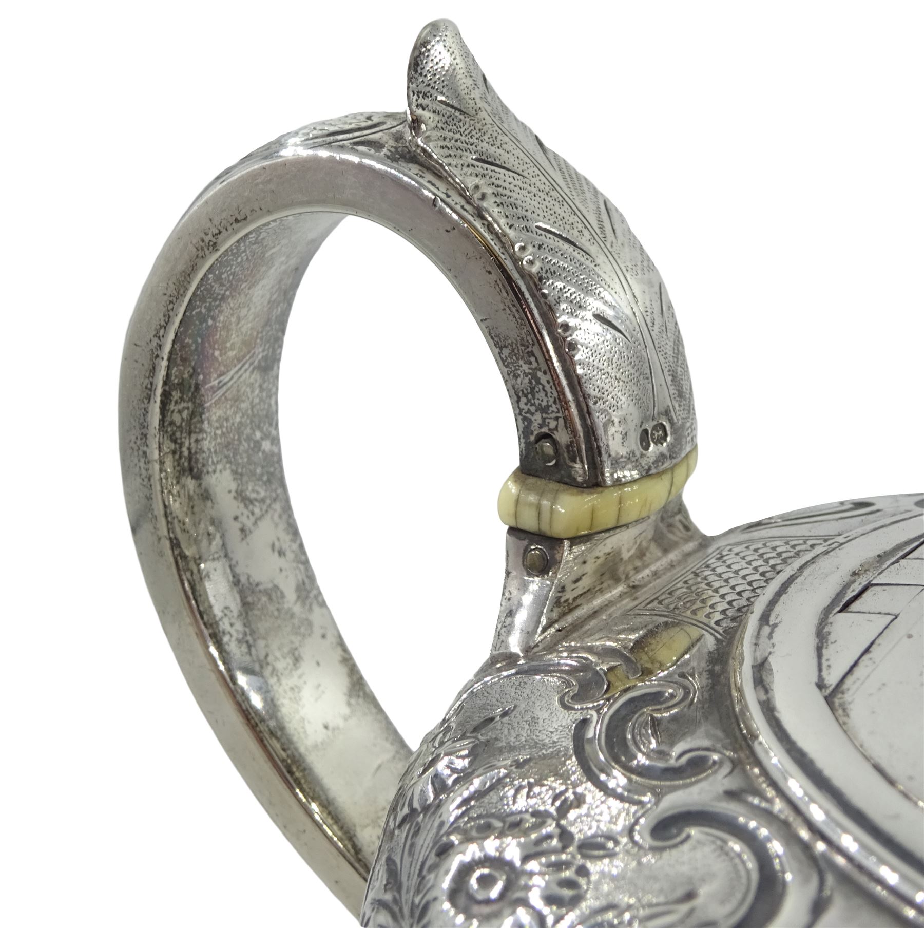 George III silver teapot - Image 4 of 4