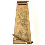 Set three 19th/20th century Chinese paper scrolls
