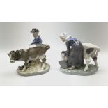 Two Royal Copenhagen figures