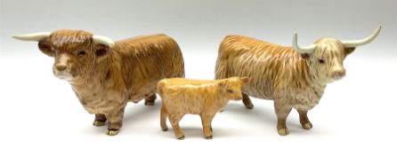 Beswick Highland family group