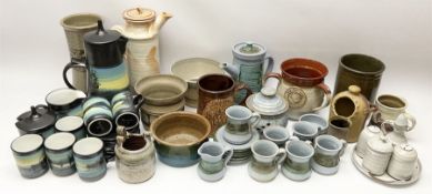 A group of assorted Studio Pottery