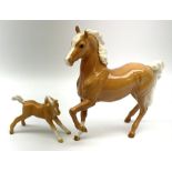 Beswick Palomino prancing Arab model no 1261