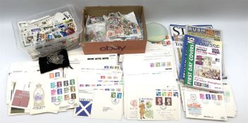 Queen Elizabeth II First Day Covers including examples with printed addresses and special postmarks