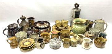 A group of assorted Studio Pottery