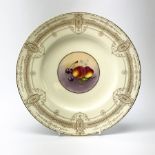 A Royal Worcester cabinet plate