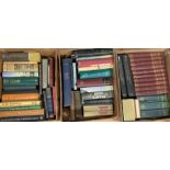 Three boxes of miscellaneous books