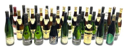 Mixed alcohol including Pieroth Altgold Sekt dry 75cl