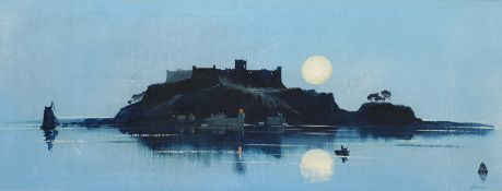 Attrib. 'Jason' Les Spence (British 1934-): St Michaels Mount