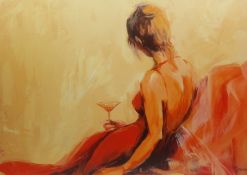 After Elena Filatov (Kazakhstan 1968-): 'Just for One Drink'