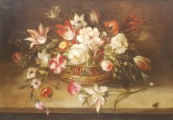 Dutch School (19th/20th century): Still Life of Flowers