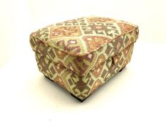 Contemporary Ottoman footstool