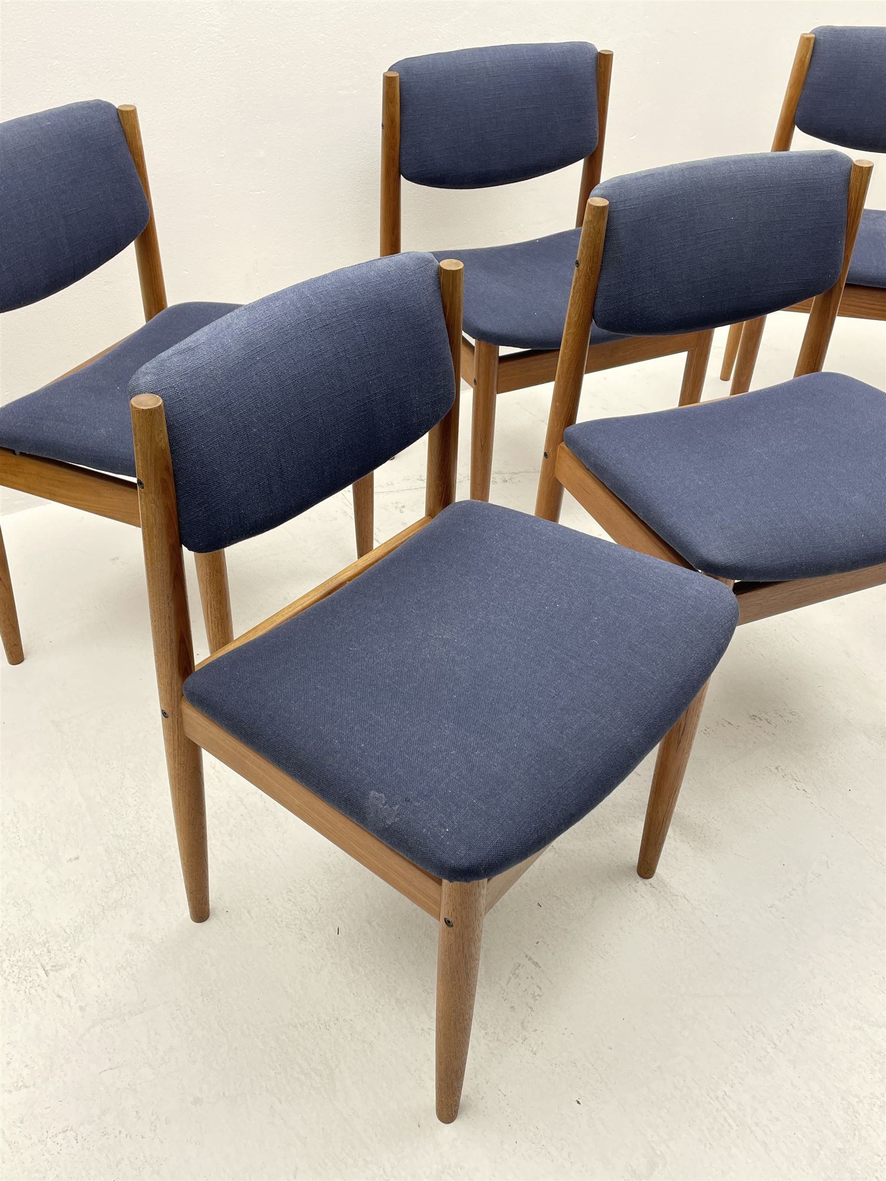 Finn Juhl for France & Son - set six teak framed dining chairs - Image 3 of 4