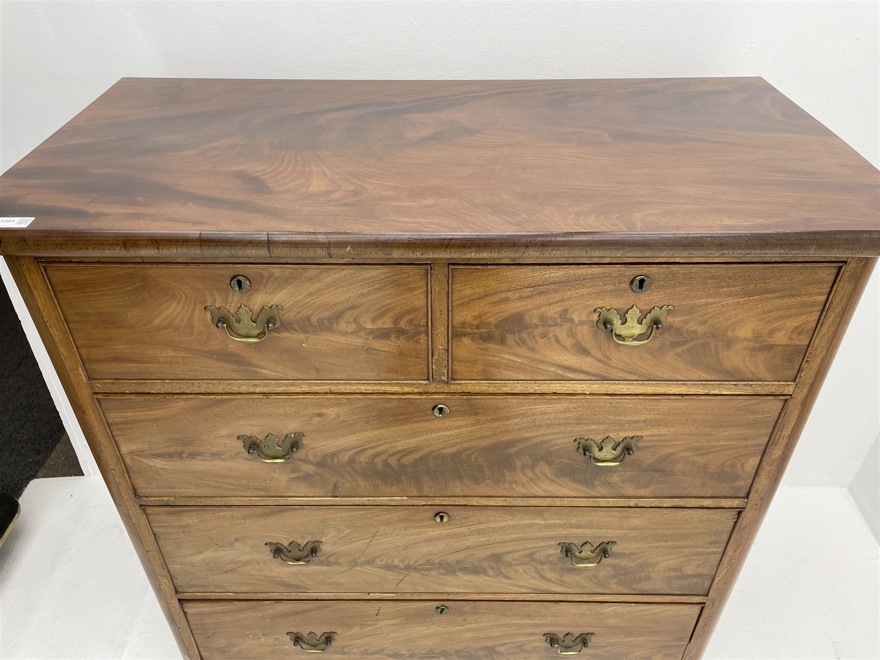 Victorian mahogany chest - Image 3 of 3