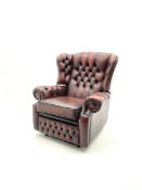 Electric reclining armchair