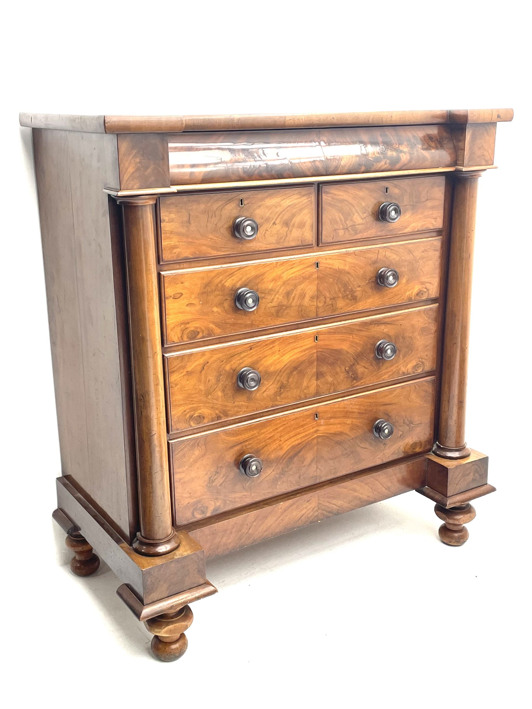 Victorian mahogany chest