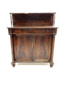 Regency mahogany chiffonier