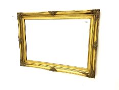 Classical bevel edge gilt mirror