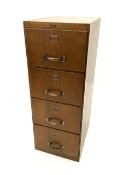 Vintage oak filing cabinet