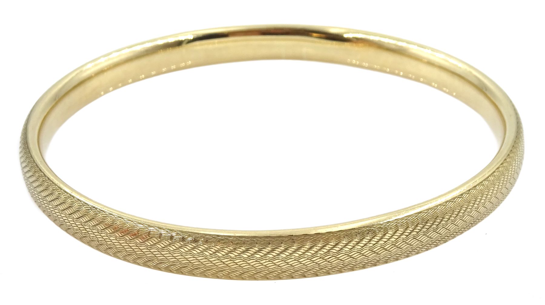 Gold bangle