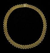 9ct gold link necklace hallmarked