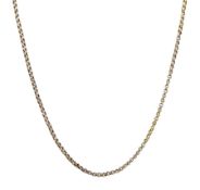 Early 20th century 18ct gold link necklace